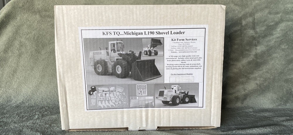 1/24 Scale RESIN Kit Form Services KFS TQ Michigan L190 Shovel Loader NIB