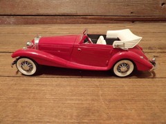 Vintage MONOGRAM PC87 1939 MERCEDES-BENZ 540-K CABRIOLET – JUNKYARD PARTS!