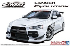 AOSHIMA The Churned Car No.19 Mitsubishi C-WEST CZ4A