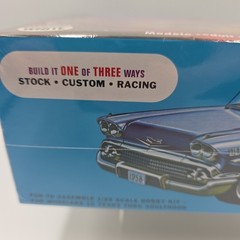 AMT Retro Deluxe Edition ’58 1958 Impala Builds 1 OF 3 Ways in 1/25 NIB Sealed