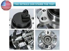 2 Pack 512495 Rear Wheel Bearing and Hub Assembly Compatible with 2014-2019 Kia