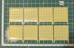 CONCRETE FENCE, TYPE 1 (8 PCS) 1/72 METALLIC DETAILS R7201