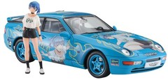 Hasegawa 1/24 Porsche 968 Egg Girls Maiyuki Sara w/Figure Plastic Model SP615 (C