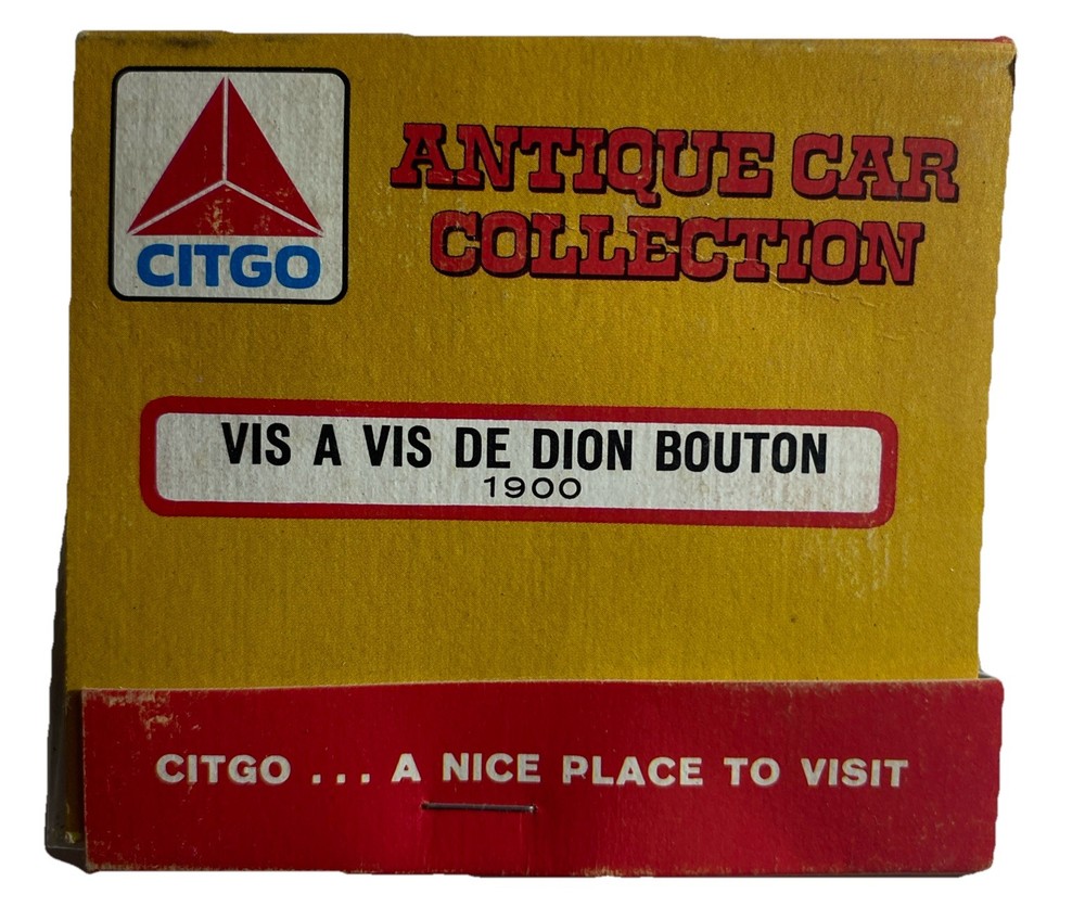 CITGO VIS A VIS PEUGEOT 1895 ANTIQUE CAR COLLECTION MODEL TOY SEALED IN PACKAGE