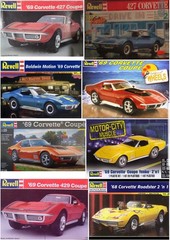 1968 Corvette 427 BIG BLOCK SUPERCHARGER for Revell 1:25 Model Kit 68 BLOWER