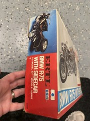 Ertl 1/9 BMW R-75 motorcycle with Sidecar WP235