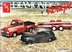 1940 Ford DETERIORATED TIRE from Diamond in the Rough AMT 1:25 Model Kit 1939