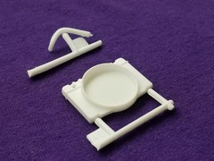 70 1970 Plymouth Cuda AAR RADIATOR & HOSE from Revell 1:24 Model Kit #2875