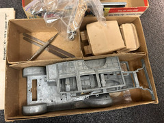 Vintage Hubley Metal Model Kit – Model A Station Wagon No. 4858 NEW OPEN BOX