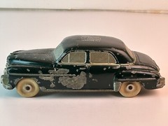 National Products Pot Metal 1949 Dodge Promo Car with Base Plate