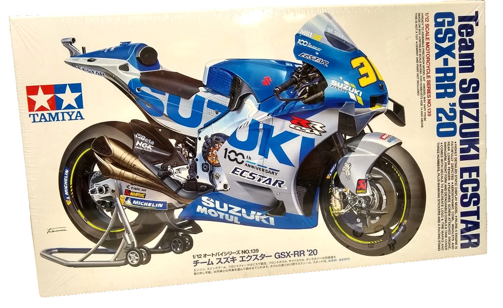 Tamiya Team Suzuki Ecstar GSX-RR ’20 Model Kit 1/12 2021 Japan 14139 * 4000 139