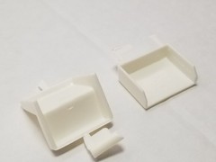 Diamond REO Truck Tractor PASSENGER SEAT for 1:25 AMT Model Kit