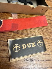 RARE Vintage 1940s AUTO DUX 60D Model Assembly German Box Parts – As-Is