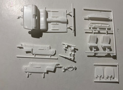 Model Car Parts – Monogram ’65 Chevy Impala SS-396 Interior Parts kit bash 1/25