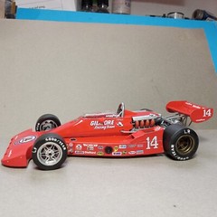 1977 COYOTE FORD INDY WINNER RESIN/WHITE METAL KIT, INDY RESIN, USAC