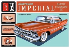 NEW ’59 Chrysler Imperial Hardtop Customizing Kit AMT 1:25 Retro Model Kit 3 / 1