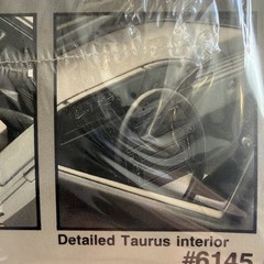 🚨Amt🚨Ford Taurus SHO 1/25 Model Factory Sealed Vintage Collection