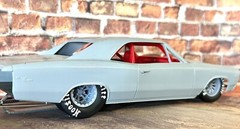 Resin 15/17 Scale inch “RC Comp Hammer” Wheels With Drag Slicks 1/24, 1/25
