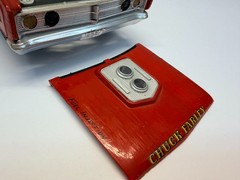 AMT 1:25 Scale 1966 Mercury Park Lane Hardtop Drag Car Original Built Model Kit