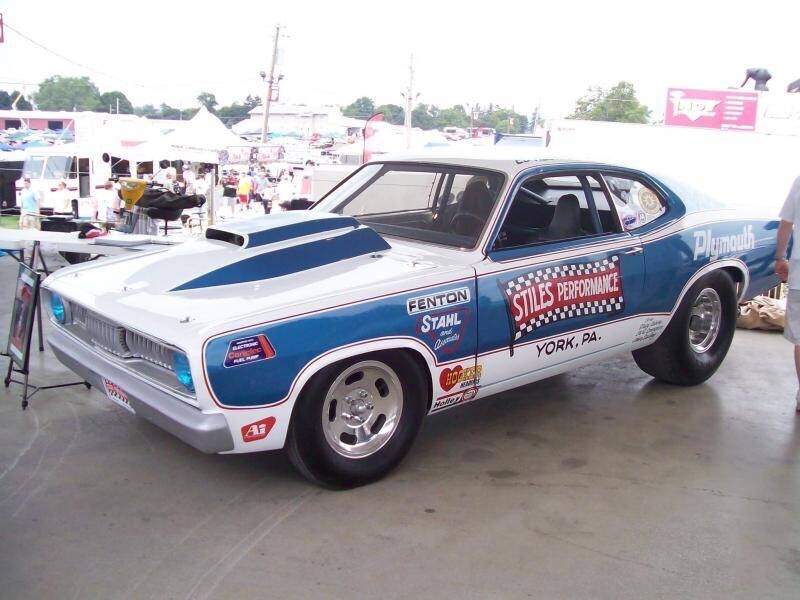 DECALS-Bill Stiles, 71 Duster ProStock. Decal skill required