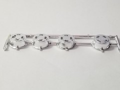 1977 Chevy Monza SLOT MAG WHEELS from AMT 1:25 Model Kit 77 Mirage