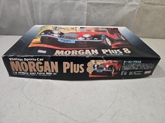 RARE ARII Morgan Plus 8. 1/16 scale plastic model Kit COMPLETE IN BOX