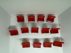 NASCAR Diecast 1/24 Scale Craftsman Truck Series Trophy Toolboxes