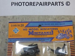 Roco Minitanks (New) WWII US M149 & M58 Mess & Water Trailer Set Lot #6903K©