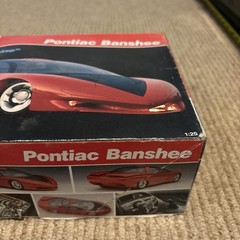 Vintage Revell Pontiac Banshee 1/25 Scale Model Kit #7100 Never Built