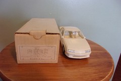 Ertl/AMT 1990 Chevy Beretta GTZ Promo Car with Original Box, White, New Cond.