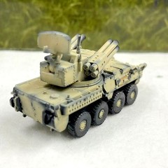 Tank World Mobile War 1/144 Stryker Wheeled Armored Vehicle Finished Model