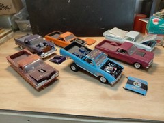Model Junkyard/parts Plastic Custom Vintage Car Lot Of 6 Custom Chevy Elcaminos