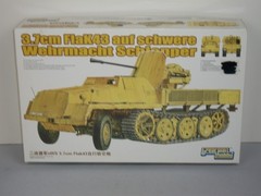 Great Wall 1/35 Scale 3.7cm FlaK43 auf Schwerer Wehrmacht Schlepper