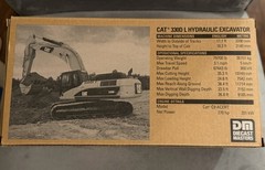Diecast Masters 85199C CAT Caterpillar 330D L Hydraulic Excavator 1/50 MB