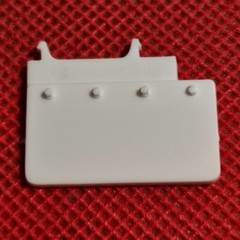 Mud Flaps 1979 GMC Wrecker 1:25 Scale Model Car Part Revell