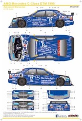 SK Decal 1/24 Mercedes AMG C OriginalTeile DTM 95 ♯17 Wheel ＋ Full Decal…