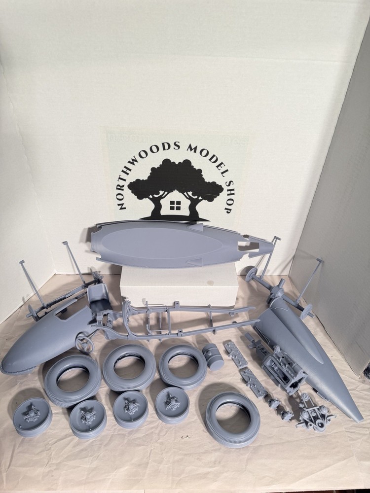 1/8 Scale 3D Resin Printed Salt Flats Belly Tanker