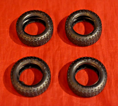AMT Goodyear Rally GT Tires 1/25