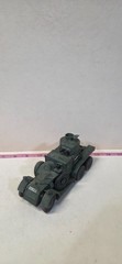Built Painted 1/35 WWII British Lanchester Mk II Armoured Car Recon Vehicle Kit