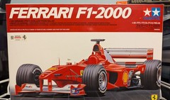 Tamiya Ferrari F1-2000 Formula 1 Kit 1:20 Scale Building Kit