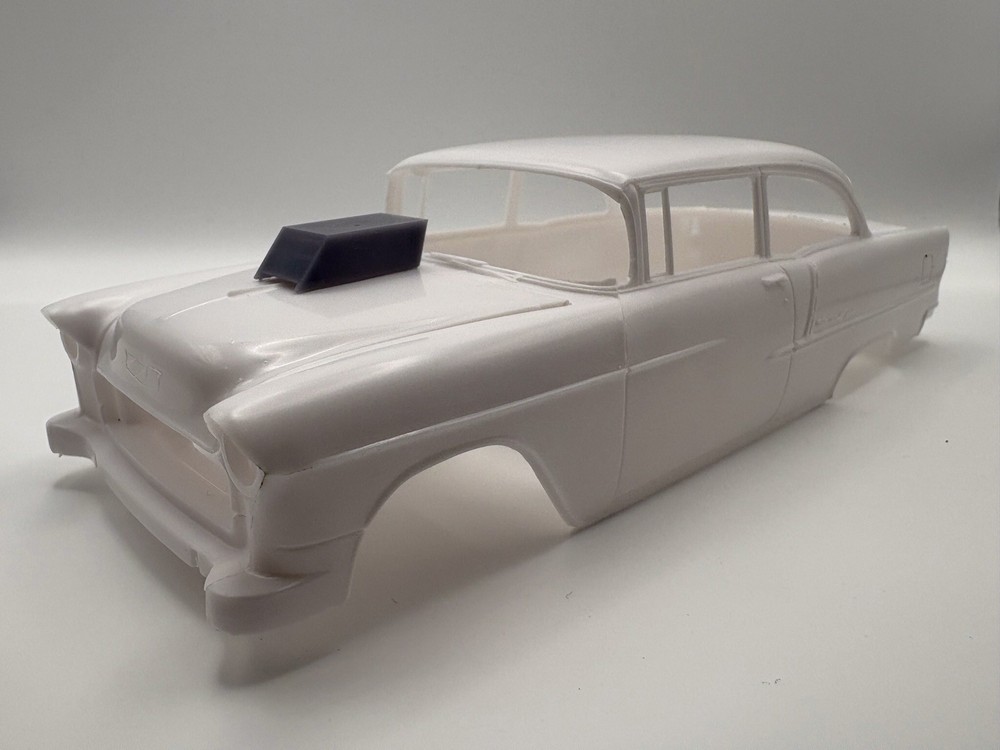 1/25 Scale Two Lane Blacktop Hood Scoop Gasser Dragster 55 Chevy 3d Resin Part