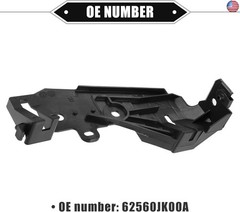Headlight Bracket Compatible for Infiniti G37 2009-2013, Durable Plastic Black