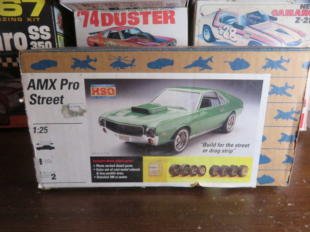 Jo-han Testors 1969 AMC AMX Pro Street 1/25