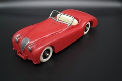 MARX Fix-all 1948 Jaguar XK 120 Roadster Model Car w/Tools & Tire Included