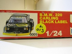 Esci 1:24 Scale BMW 320 Carling Black Label model kit # 3005 Rare Vintage
