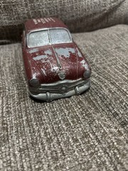 Vintage Banthrico Coin Bank 1949 1950 Ford Shoebox Promo Dealer Advertising