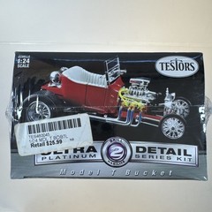 Testors Ultra Detail Platinum Series Model T Bucket Model Kit 460045 NEW Skill 2