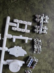 AMT 1/25 DOUBLE DRAGSTER, FIAT TOPOLINO ENGINE PARTS