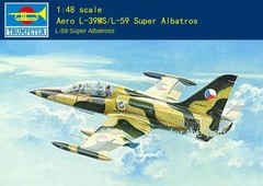 Trumpeter Models 05806 1/48 Aero L39MS/l59 Super Albatros Aircraft Model Kits