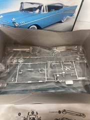 AMT 638M/12 1957 CHEVY BEL AIR MODEL CAR KIT plastic race 1:25 Scale AMT638 NEW